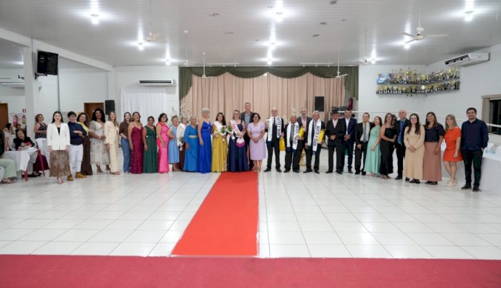 Noite de glamour e celebração consagra Miss e Mister Terceira Idade 2026 em Nova Andradina