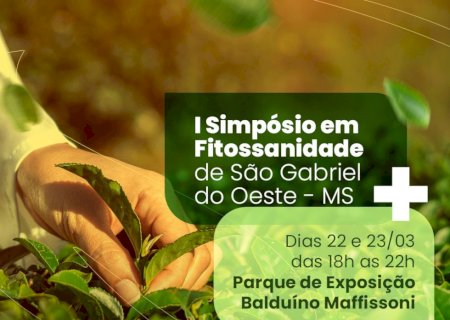 I Simpósio em Fitossanidade ocorre em março na cidade de São Gabriel