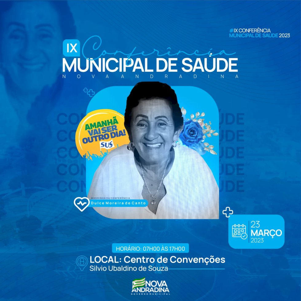 Saúde convoca população à sua 9ª Conferência