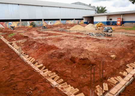 Infraestrutura dá início a obra na escola municipal João de Lima Paes