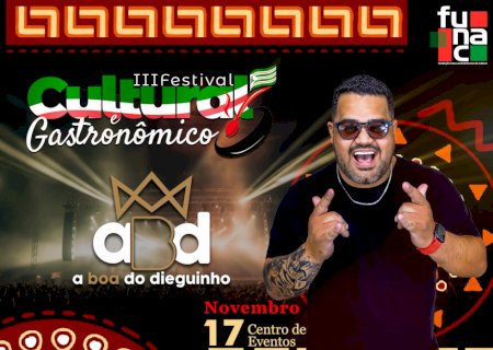 Festival Cultural Gastronômico continua com atrações imperdíveis neste fim de semana