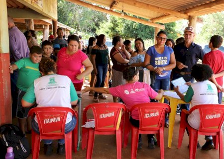 Mutirão leva atendimentos em saúde aos moradores do Assentamento Teijin