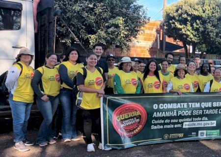 Nova Andradina recolhe 300 toneladas de materiais em mutirões contra Aedes aegypti