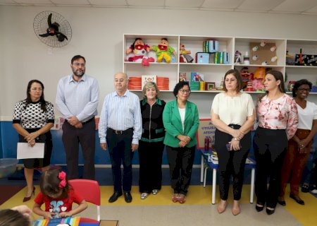 Ceinf Odila Carrara inaugura espaço inclusivo para crianças com necessidades especiais