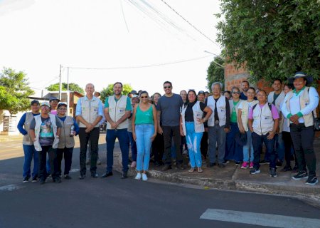 Mutirão recolhe 2,2 toneladas de criadouros do Aedes aegypti em Nova Andradina
