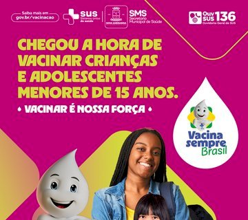 Nova Andradina inicia Campanha Nacional de Multivacinação no dia 6 de outubro